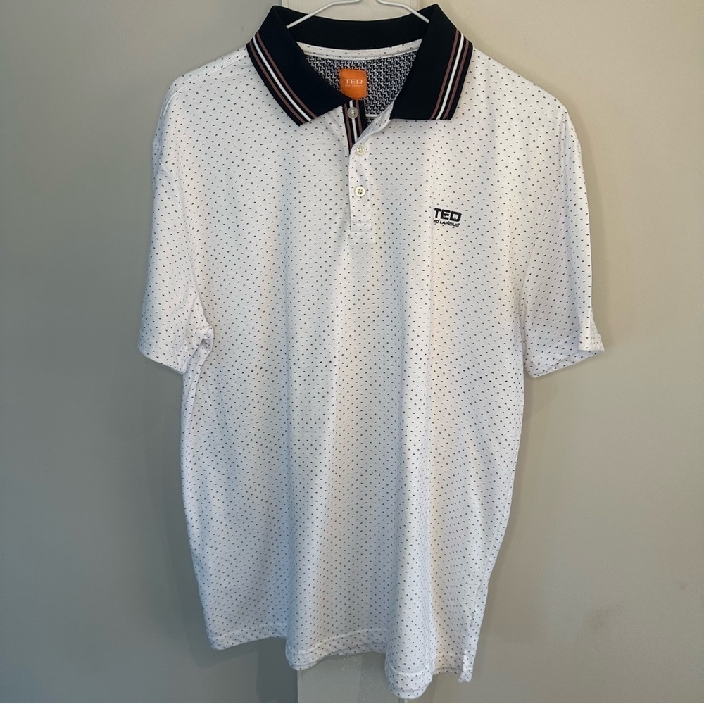 TED LAPIDUS GOLF/ TENNIS POLO SHIRT MENS  LARGE